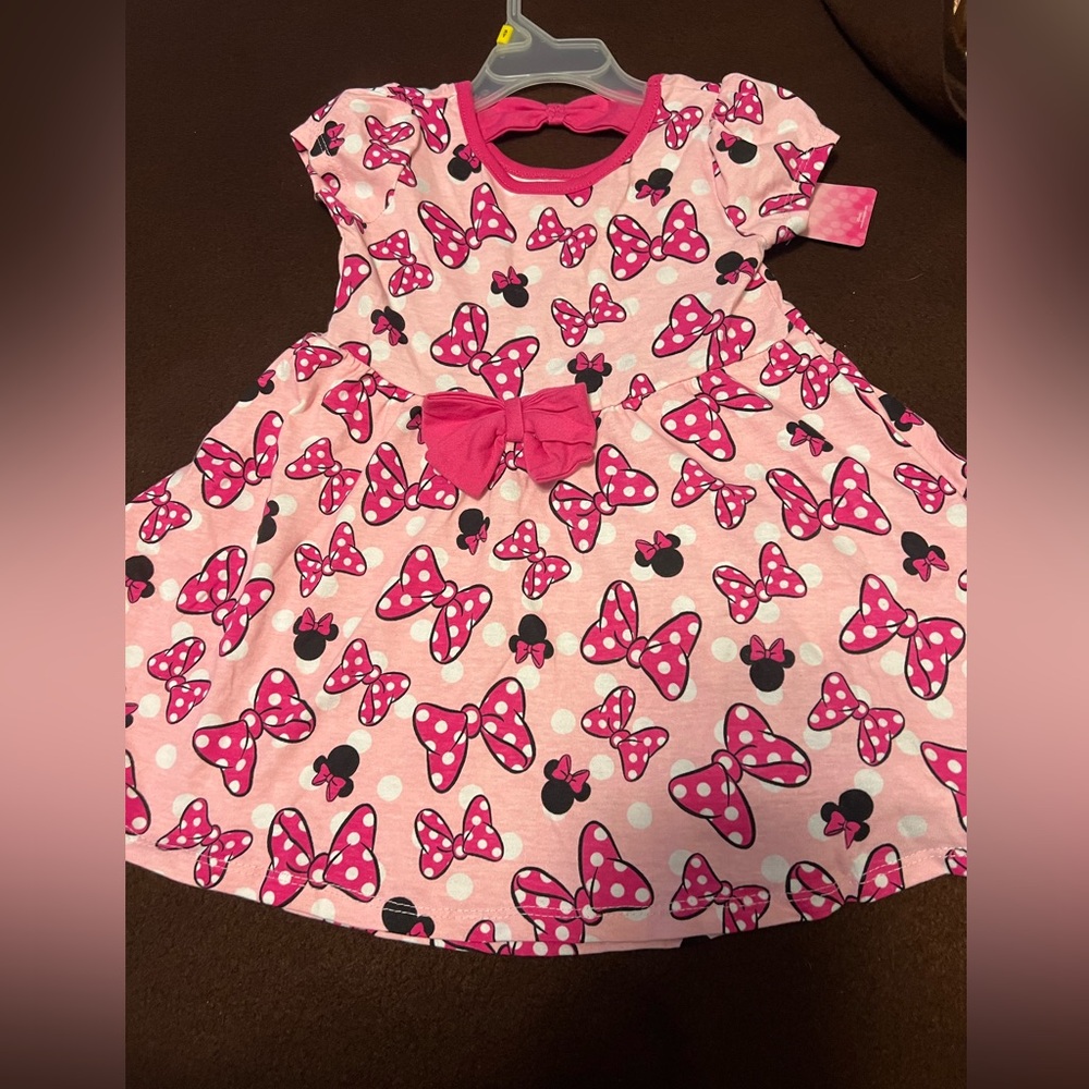 Pink Bow Kids Dress
Size 3T New!